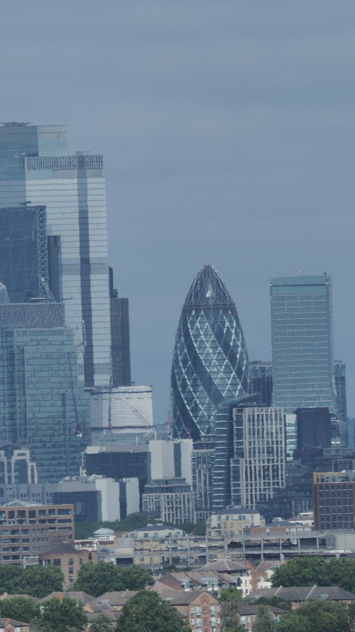 The City of London cluster