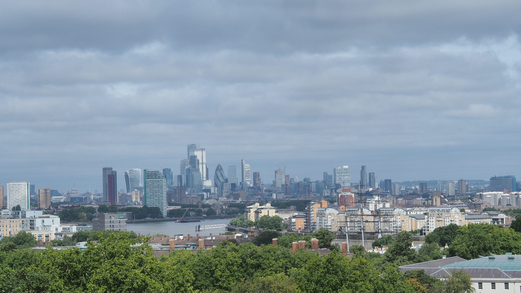 The London skyline